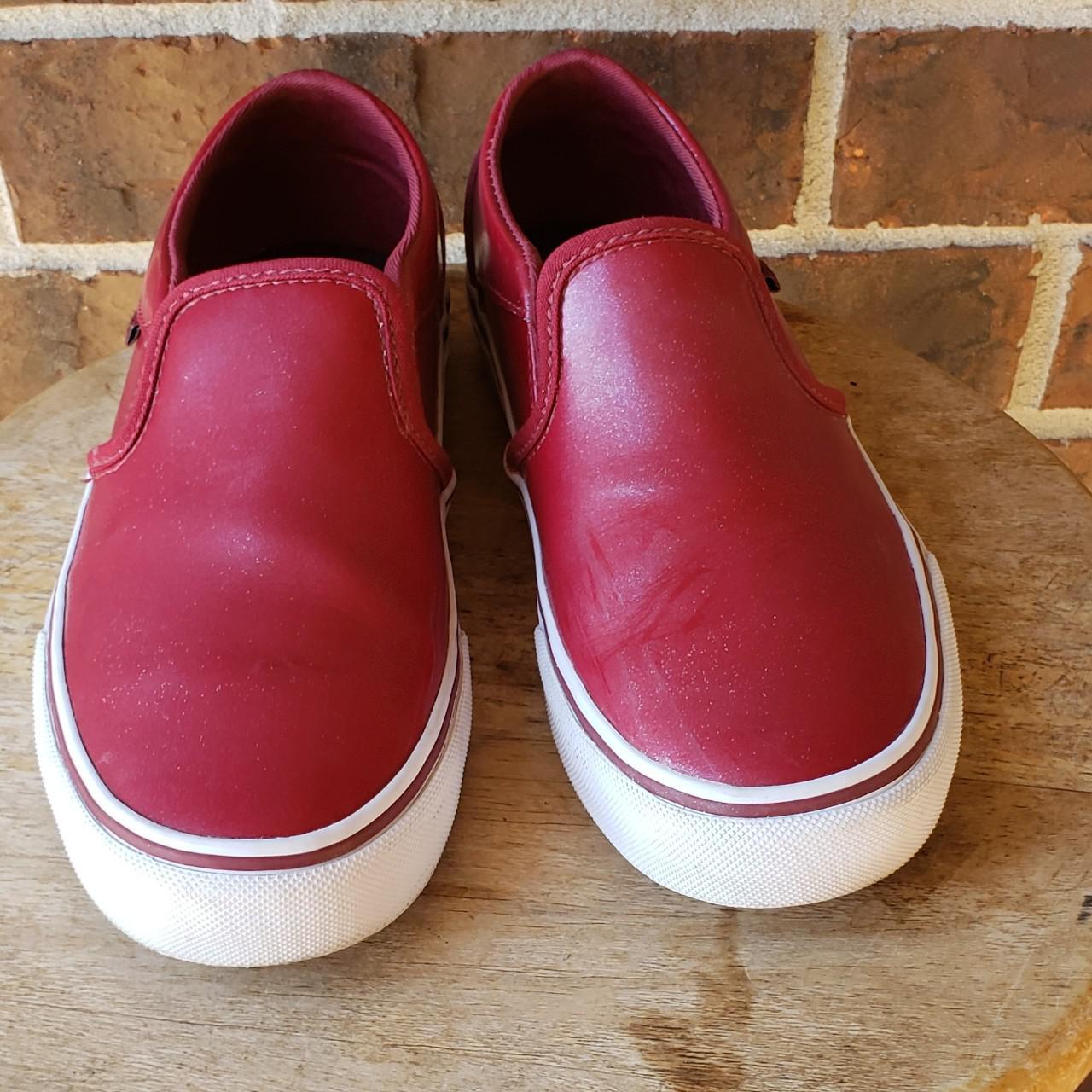 Vans Women's White and Red (2)