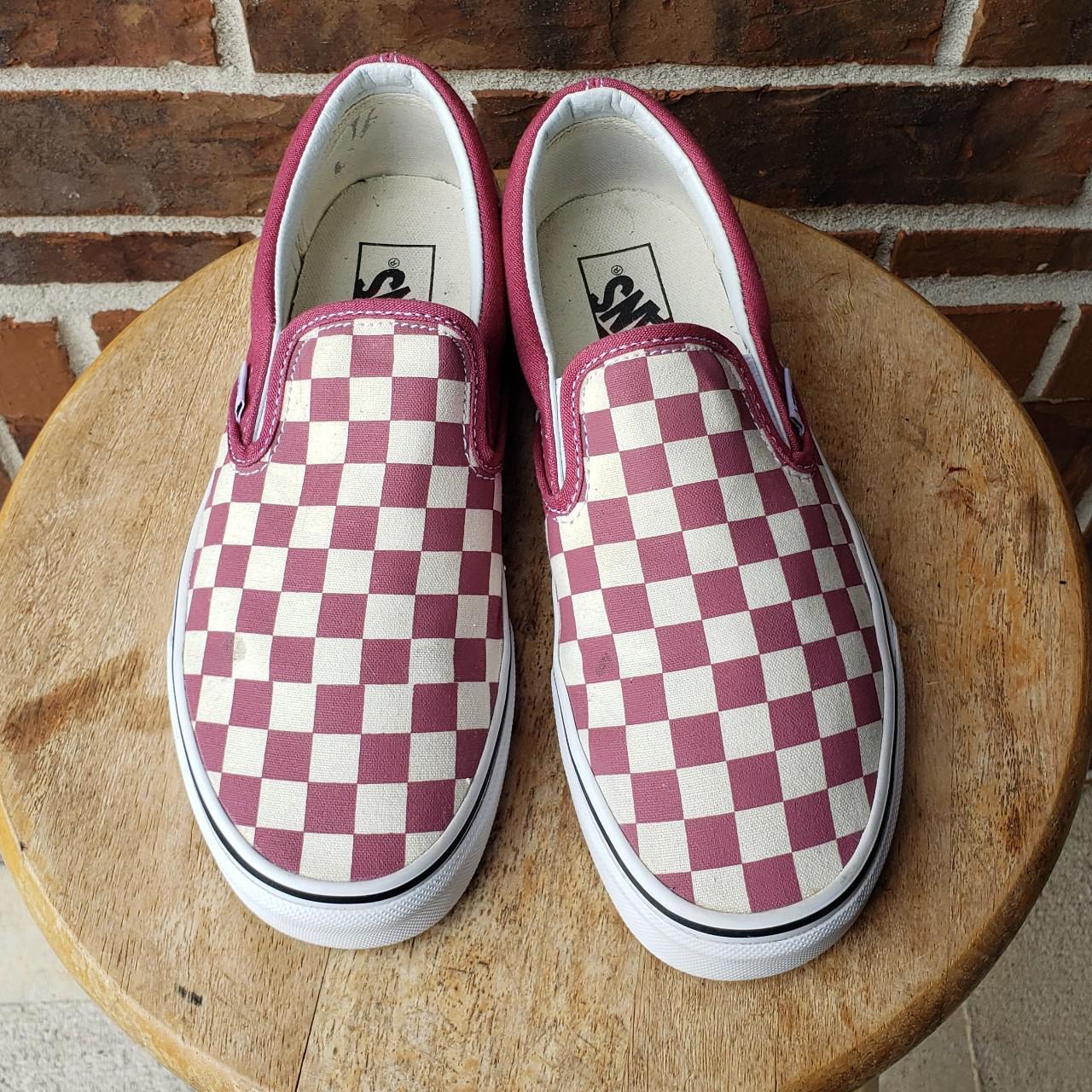 Vans Women's White and Pink (2)