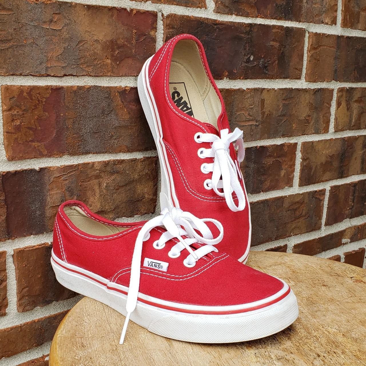 Vans Women's White and Red