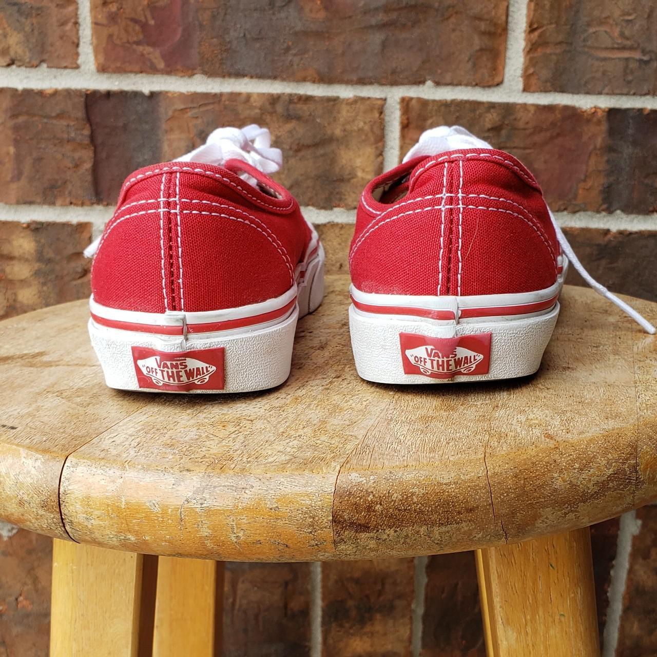 Vans Women's White and Red (3)
