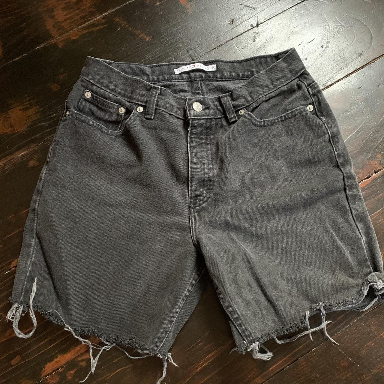 tommy hilfiger cut off shorts