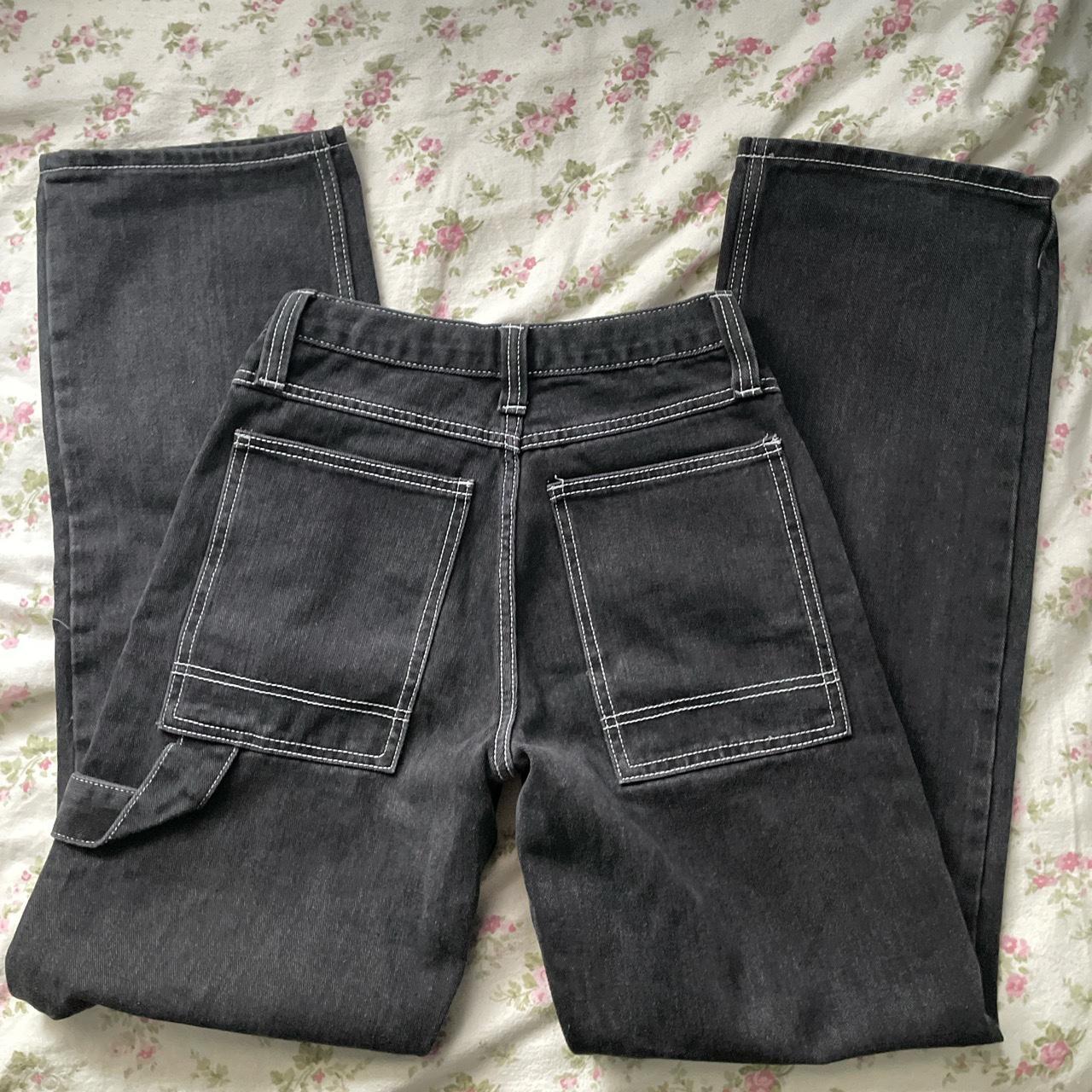 brandy melville crispina jeans!! originally... Depop