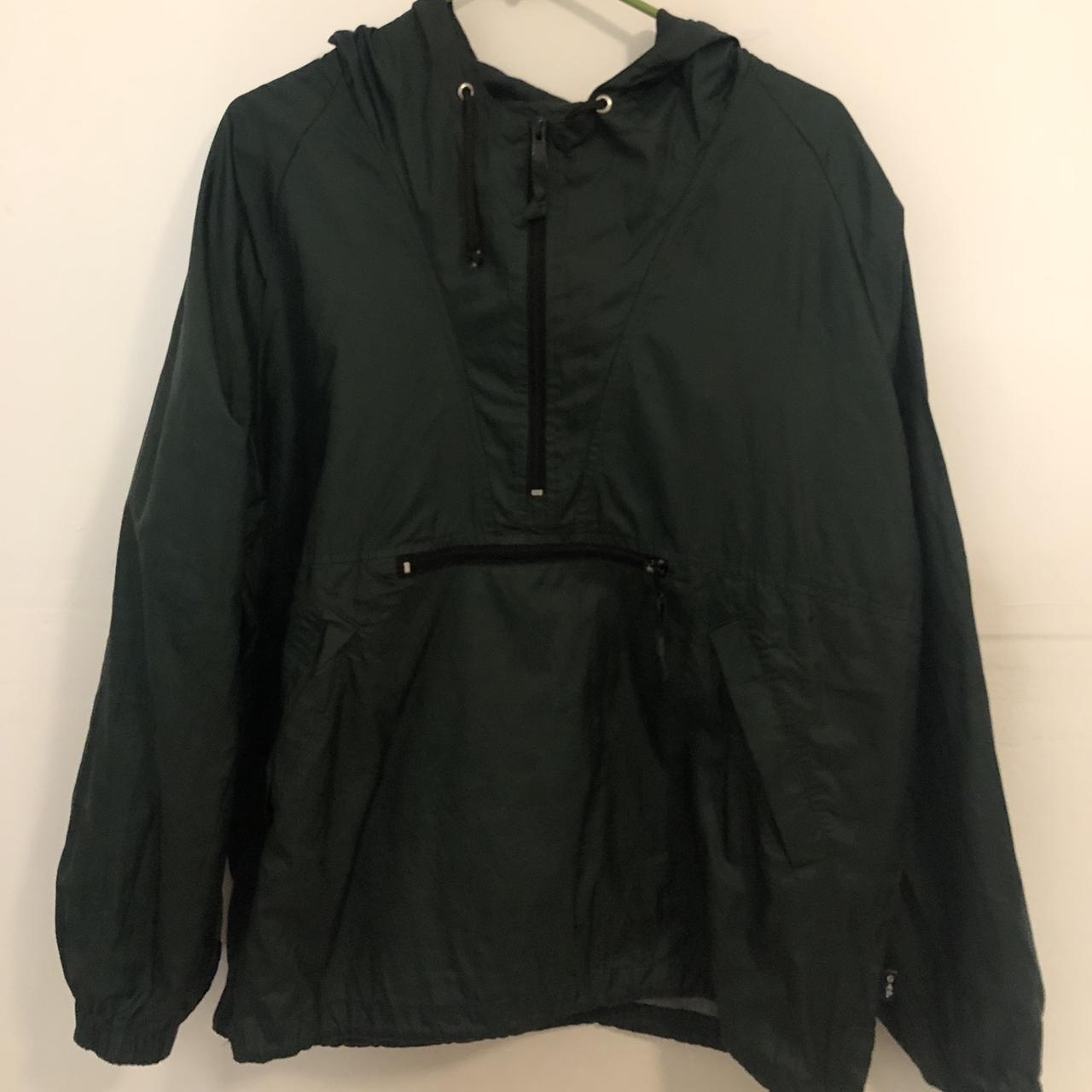 Dark green Windbreaker/raincoat Men’s... - Depop