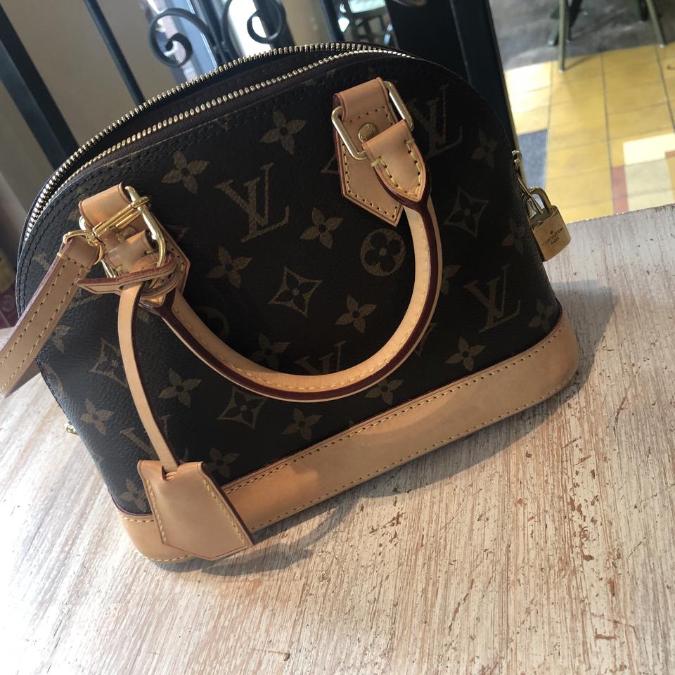 Authentic Louis Vuitton Alma BB bag. Used but in - Depop