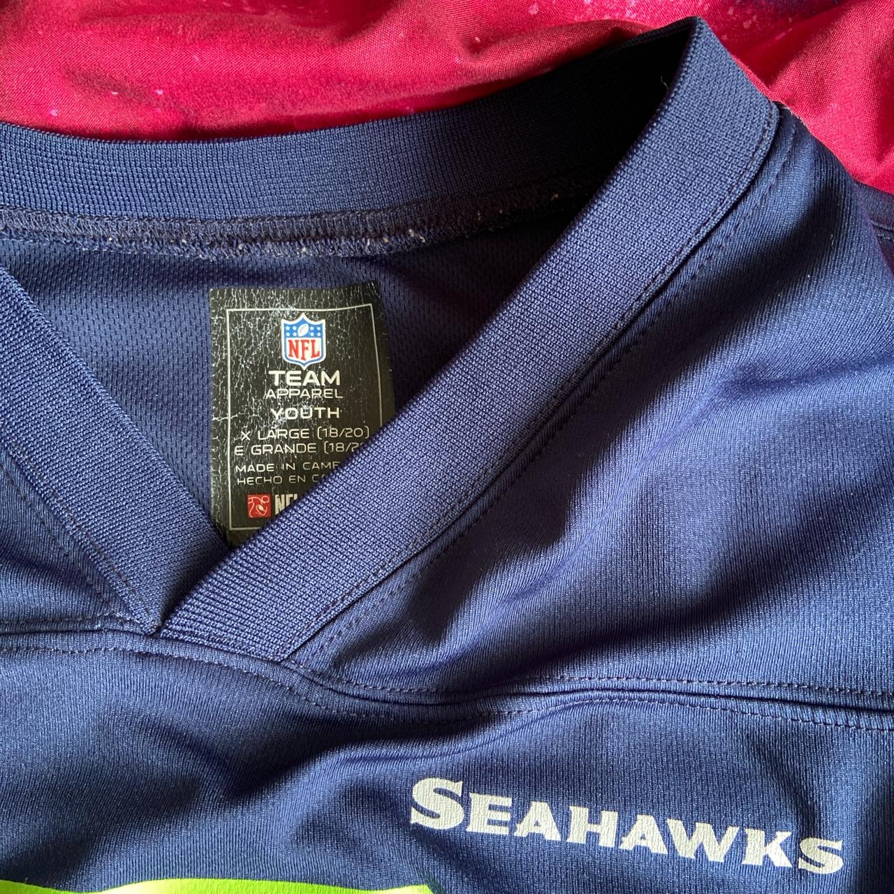 Seattle Seahawks Russell Wilson Jersey Youth XL - - Depop