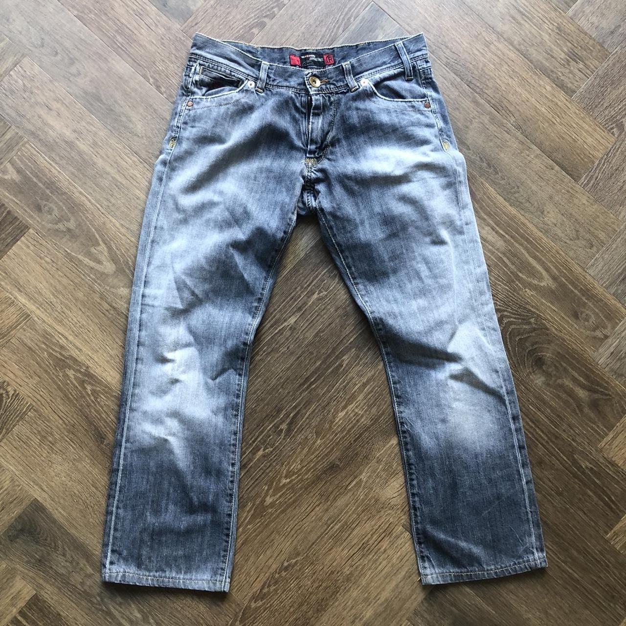 Energie brand straight leg low waisted jeans lots of... - Depop