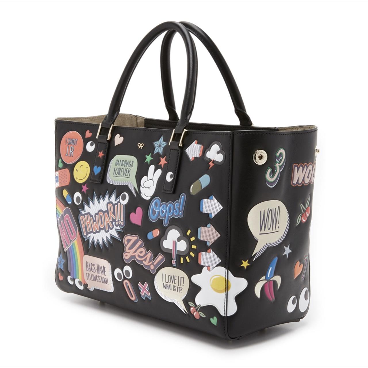 Anya hindmarch sticker tote sale