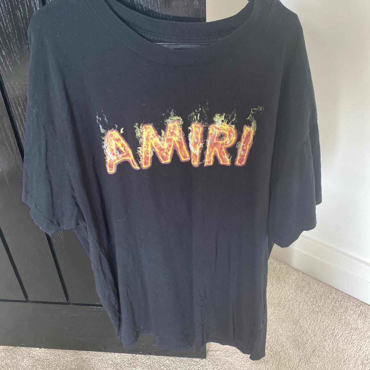 amiri flame shirt