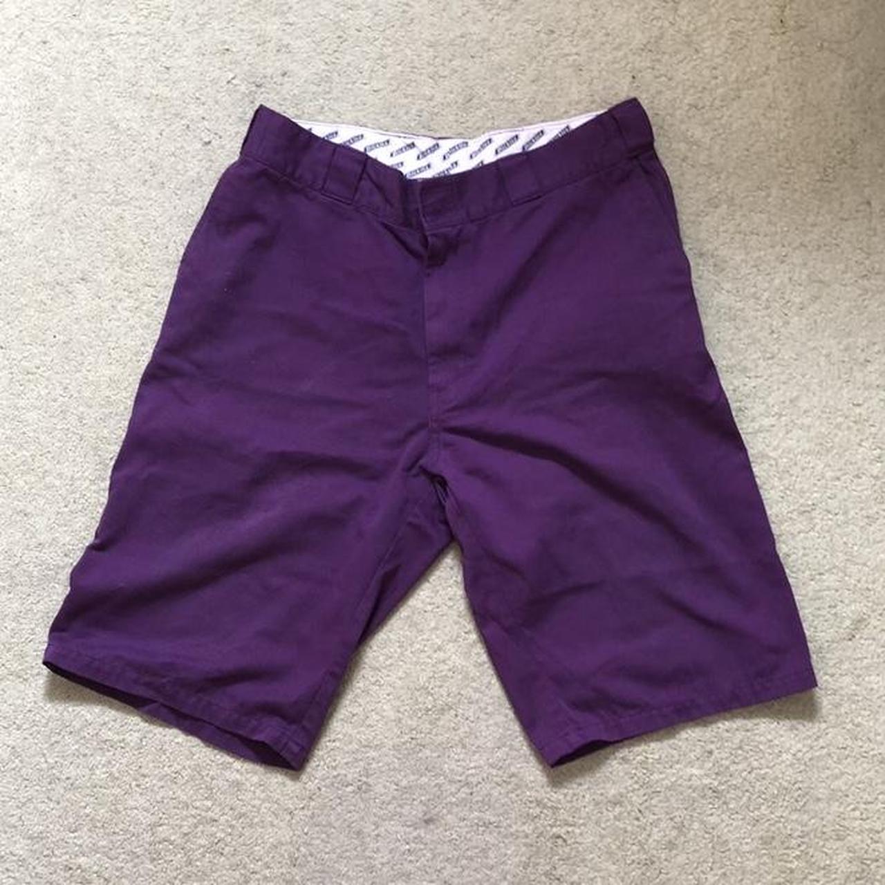 Purple dickies shorts online