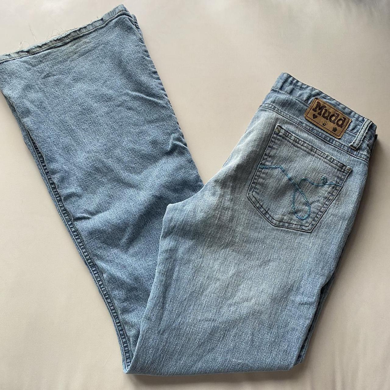 2000s Mudd Low Rise Flare Jeans Measurements 14 Depop