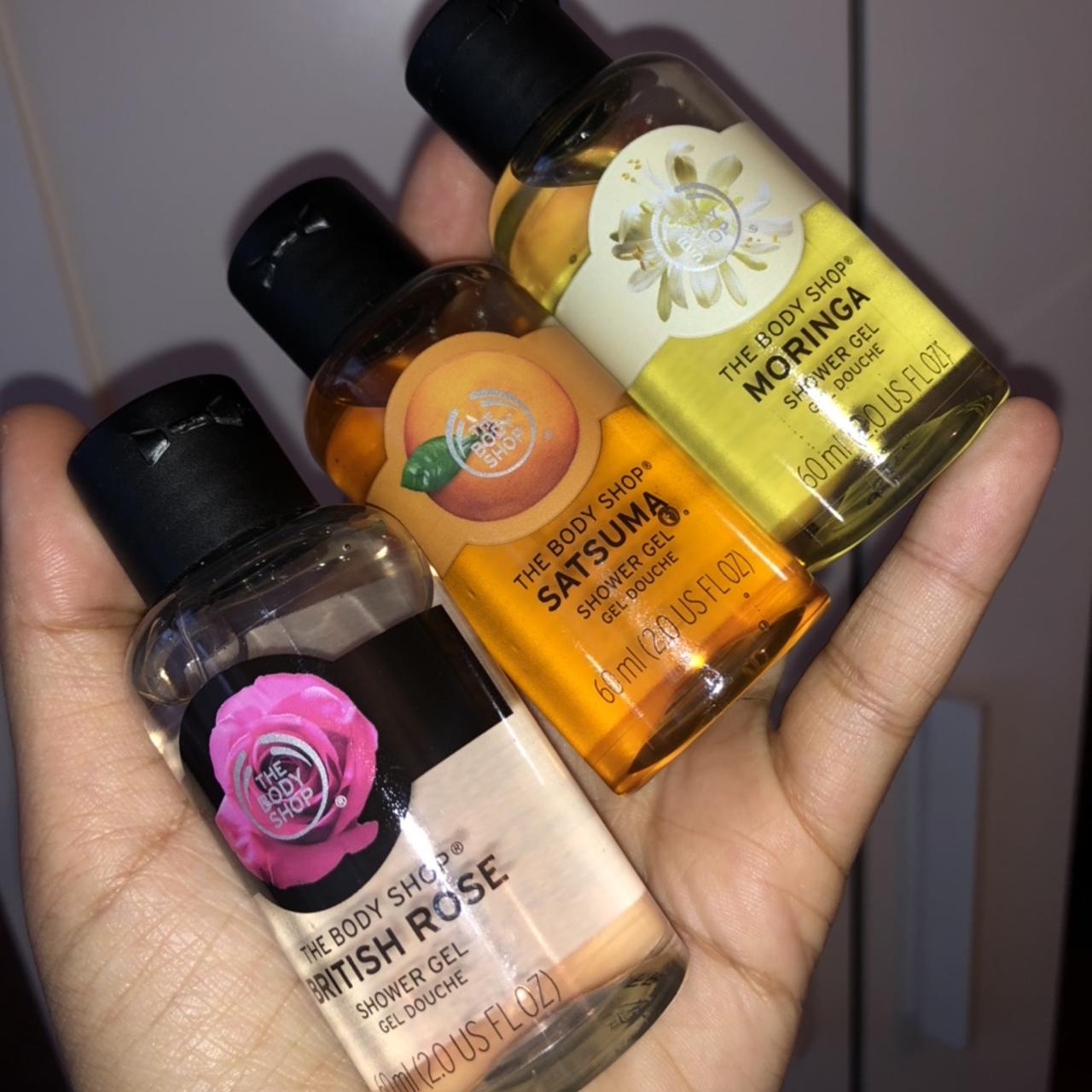 THE BODY SHOP BRAND NEW Shower Gel Set 3 x 60ml... Depop