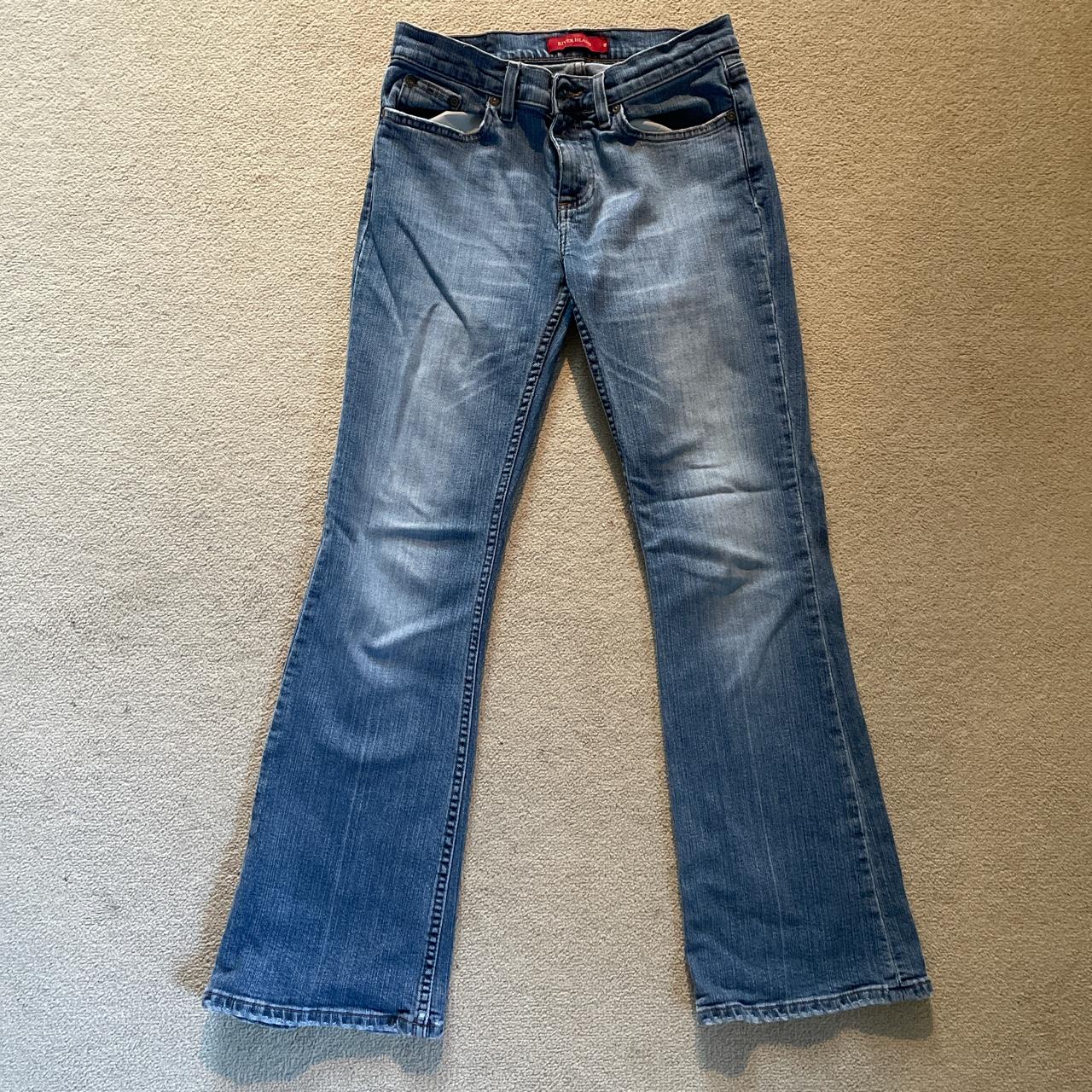 🤎Vintage Low waisted denim jeans... - Depop