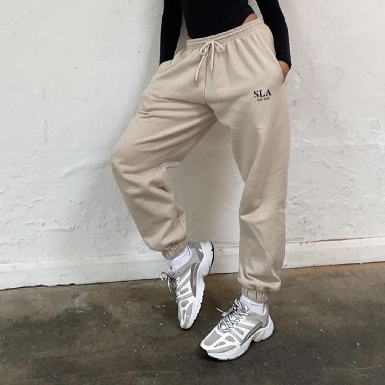 primeblue relaxed boyfriend joggers