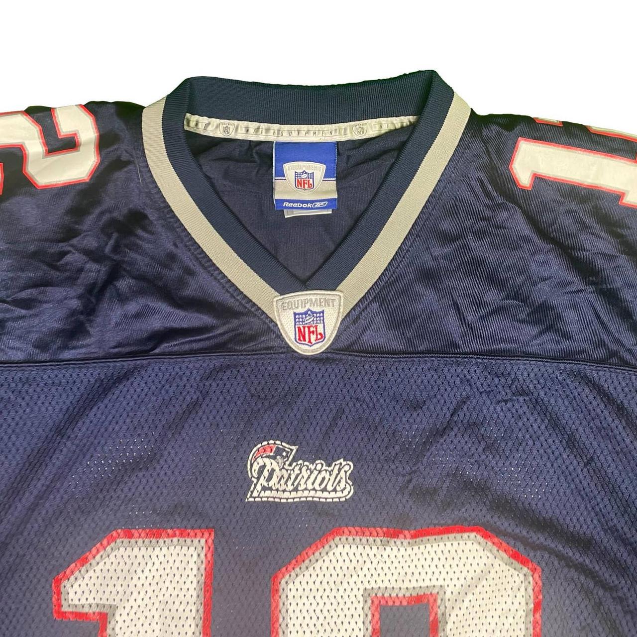 Tom brady patriots jersey on field Reebok stitched - Depop