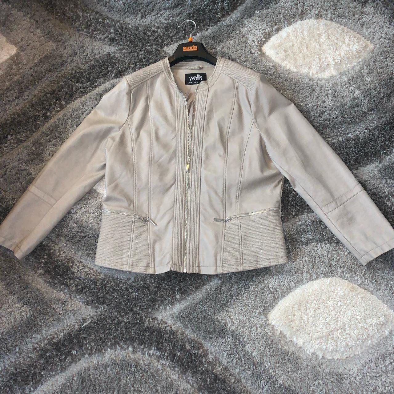 wallis grey biker jacket