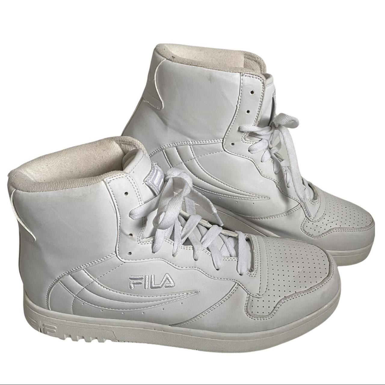 Product Image 1 - Fila All White High Tops