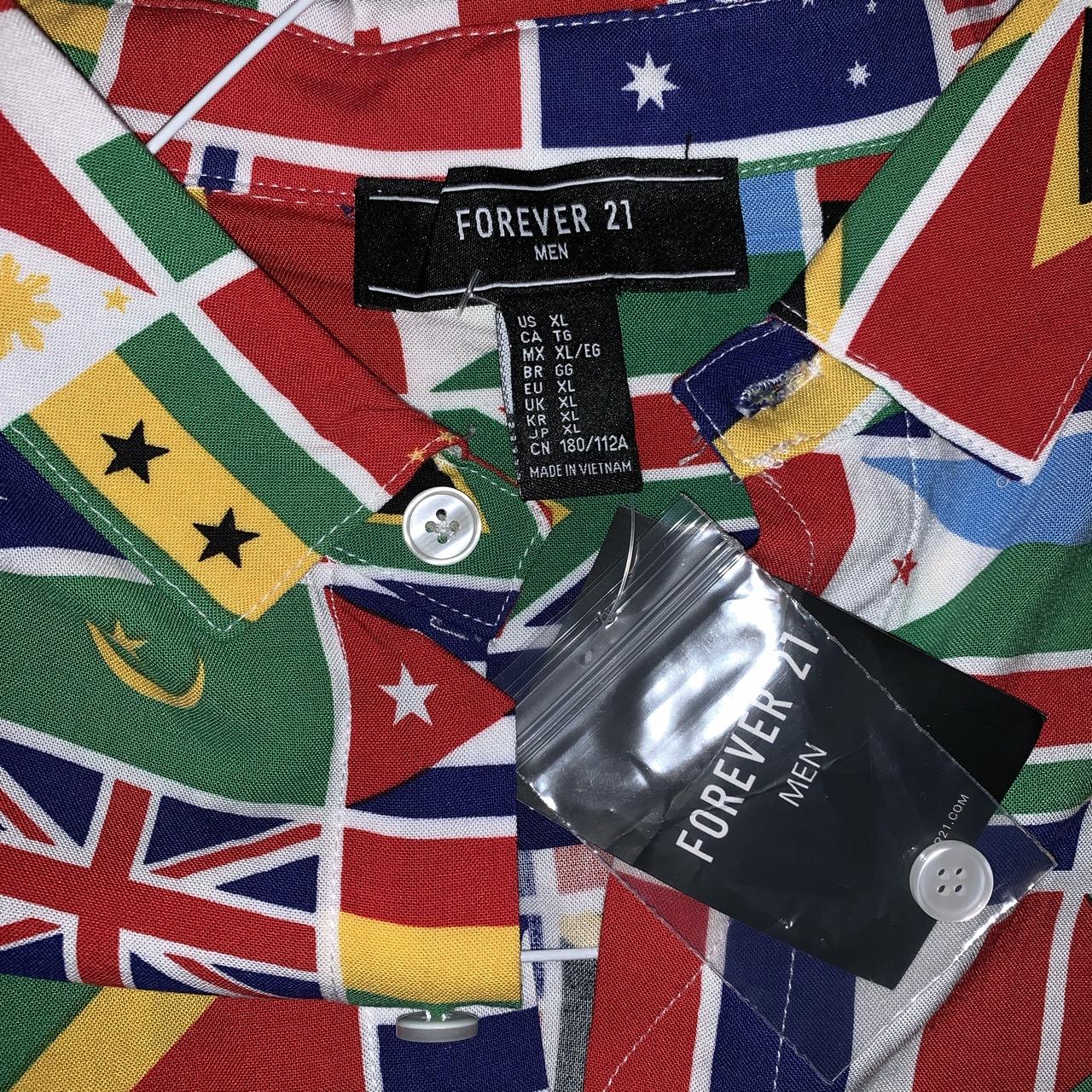 forever 21 flag shirt