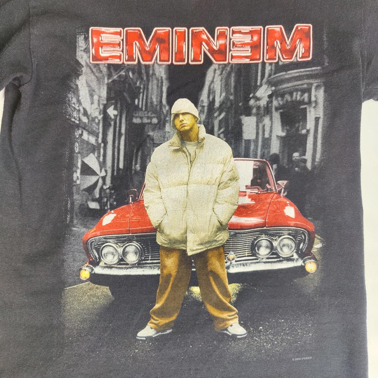 Vintage Eminem 2000 Rap T Shirt Album hotsell Car Y2K Size XS