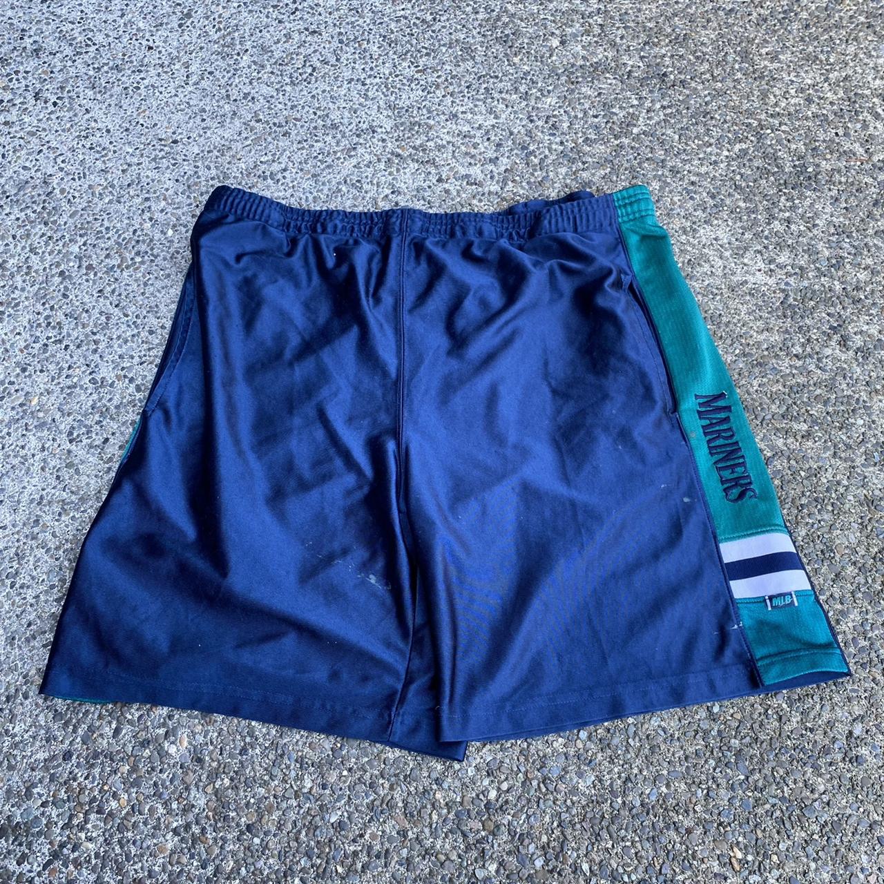 Seattle Mariners shorts | Waist is 34”, outseam is... - Depop