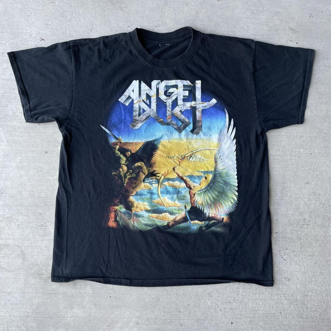 Vintage angel dust band t-shirt size large| Angel... - Depop