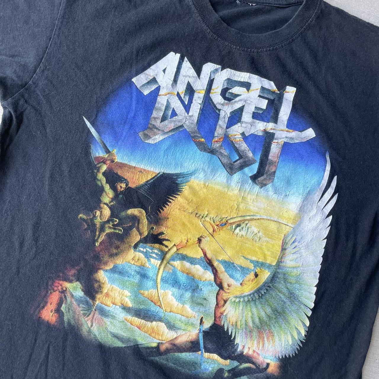 Vintage angel dust band tshirt size large Angel... Depop