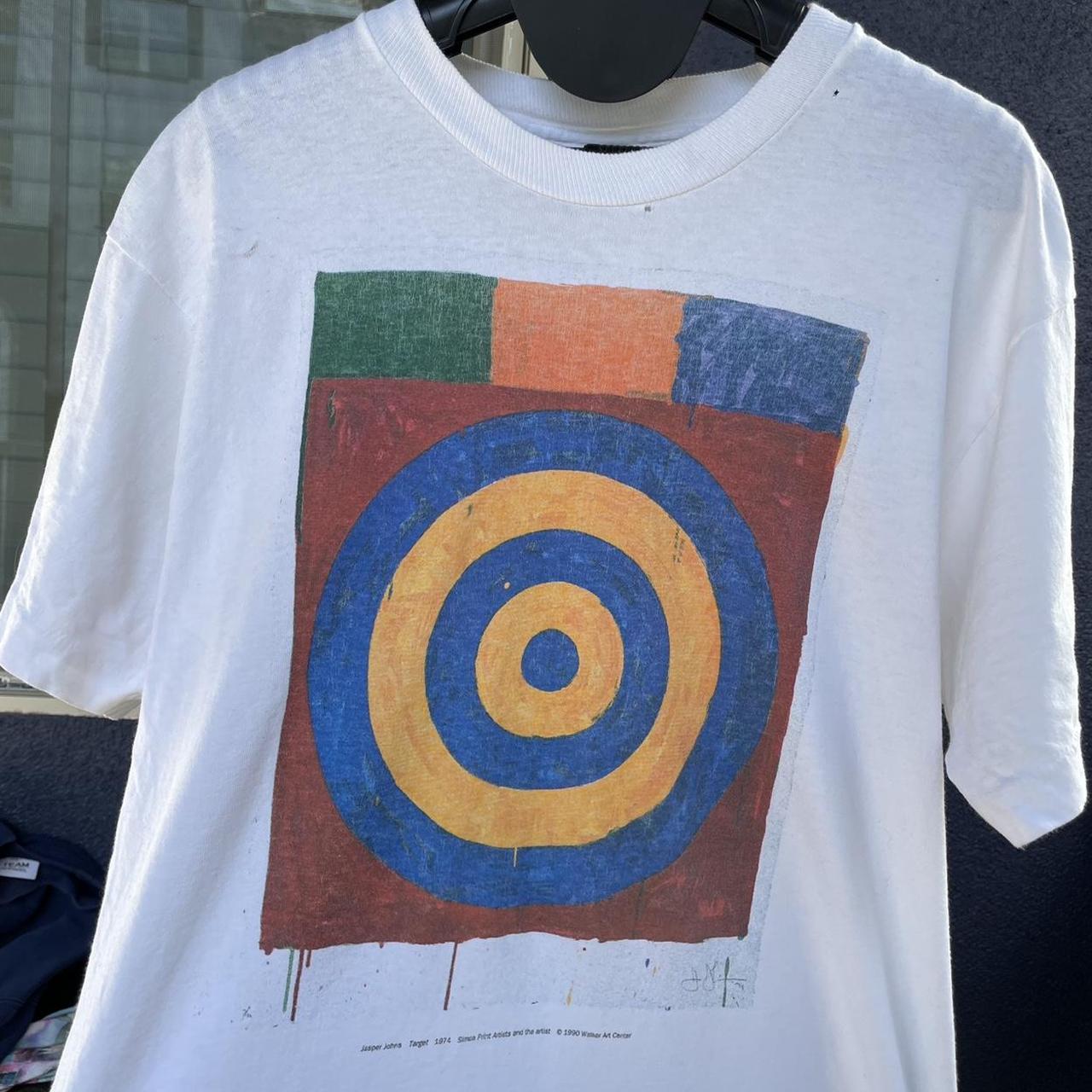 『レア』90s Jasper Johns art vintage Tシャツ