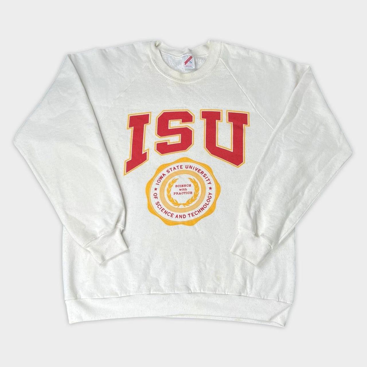 Vintage Iowa State University sweater 22x25 ️ | Size... - Depop