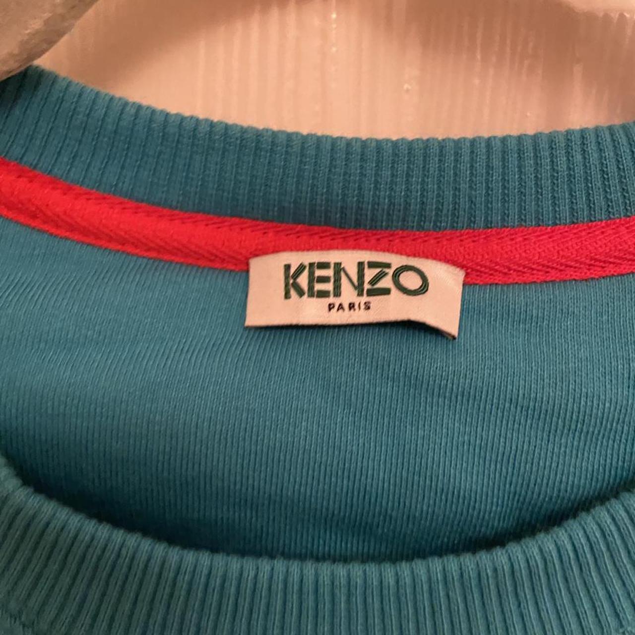 Kenzo Blue Eye American Flag Sweatshirt Kenzo Eye... - Depop