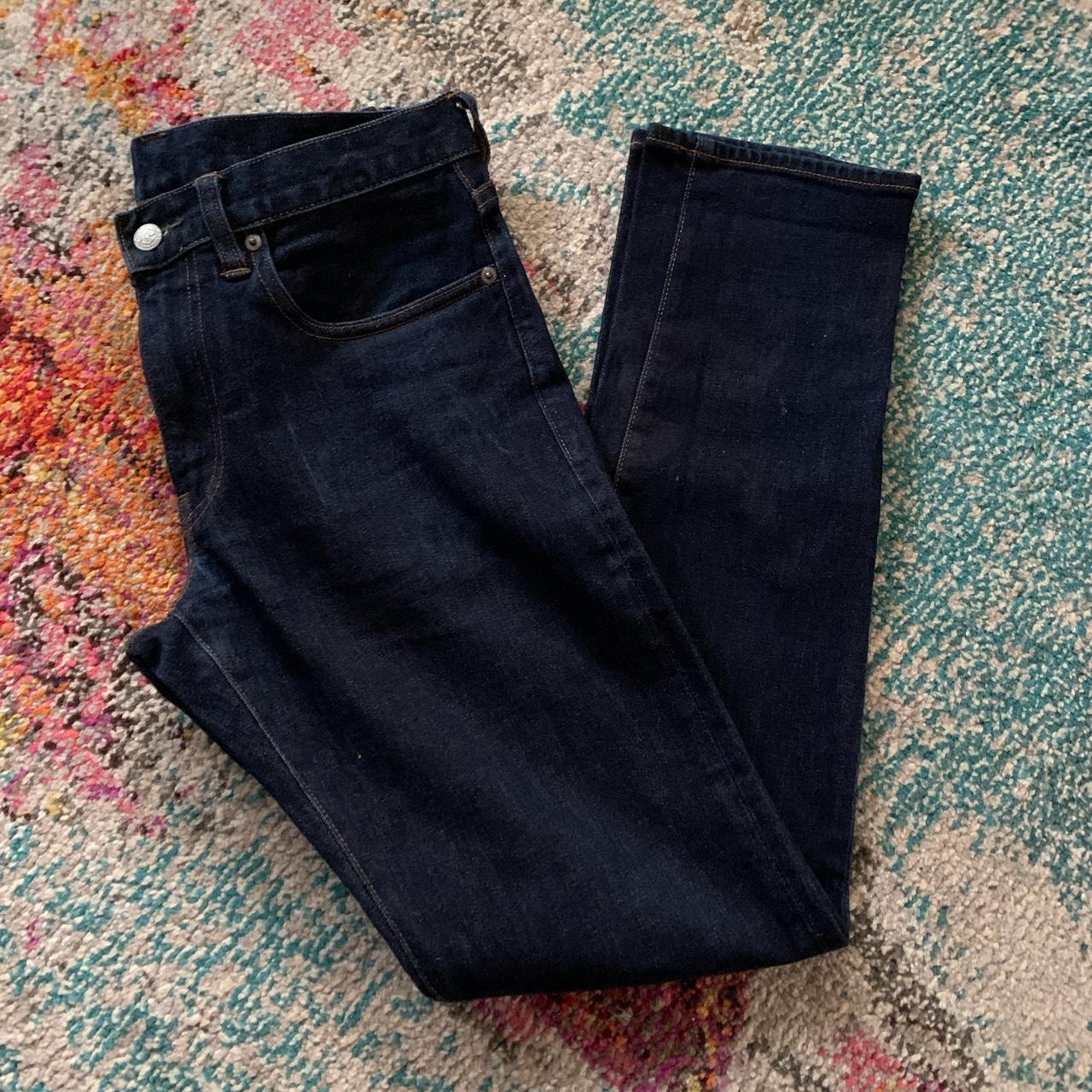 J. Crew 484 (30x32) dark wash denim - these are... - Depop