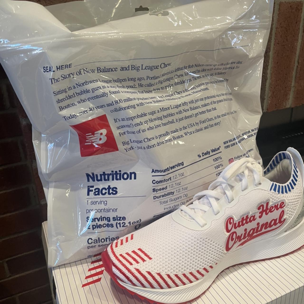 big league chew new balance collab sneaker - Depop