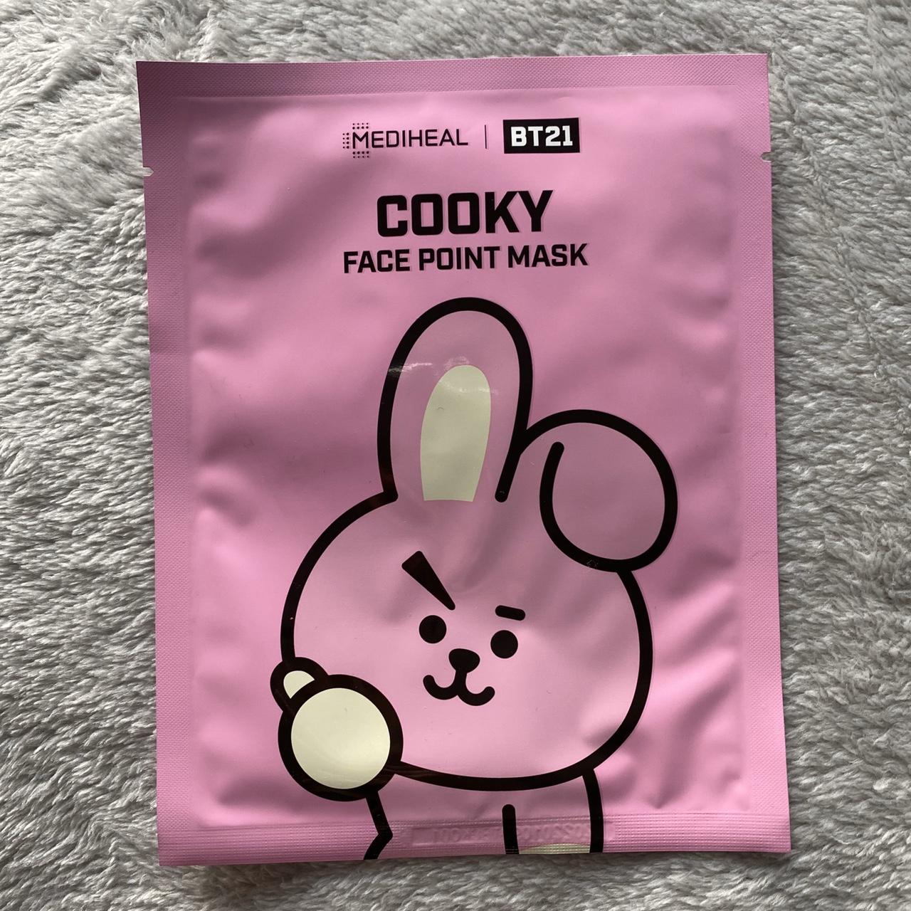 bt21 cooky face mask