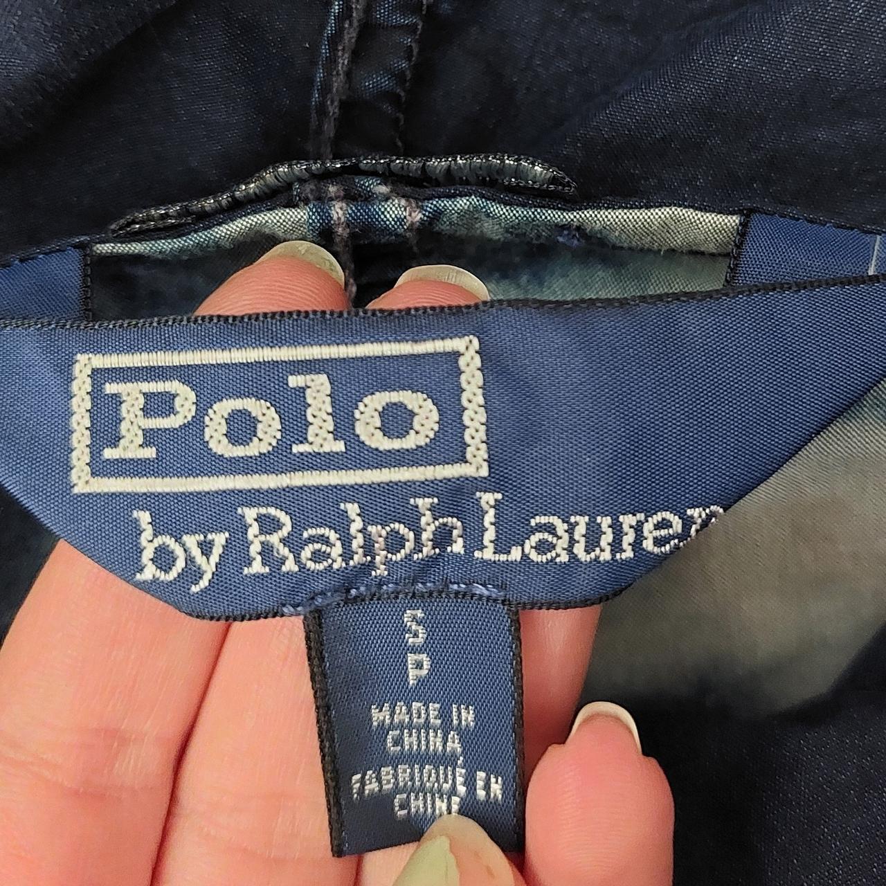 Polo Ralph Lauren Indigo Stadium Denim Jacket Ridge Wash