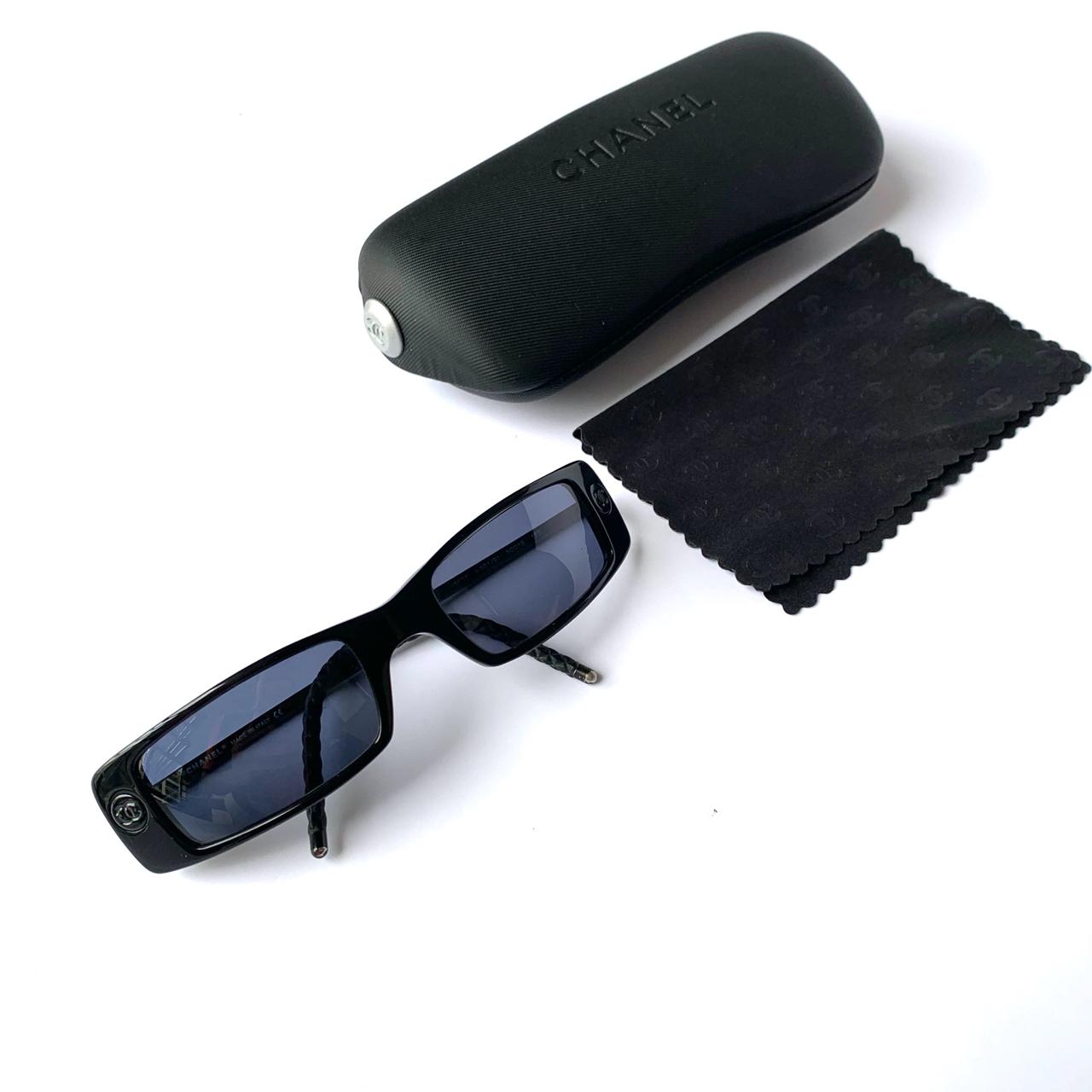 CHANEL sunglasses, vintage model 5036. , Black frame