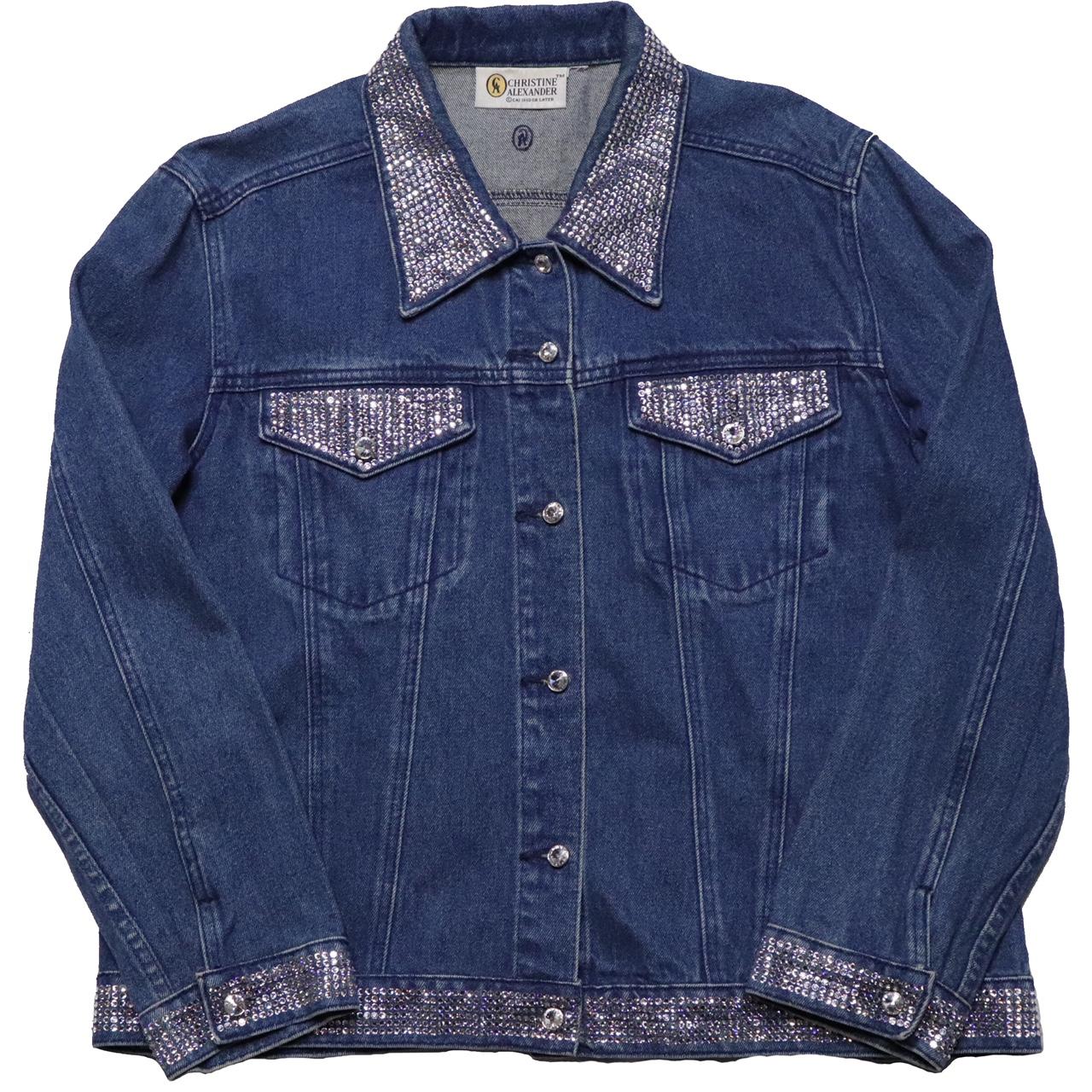 Christine alexander denim outlet jacket