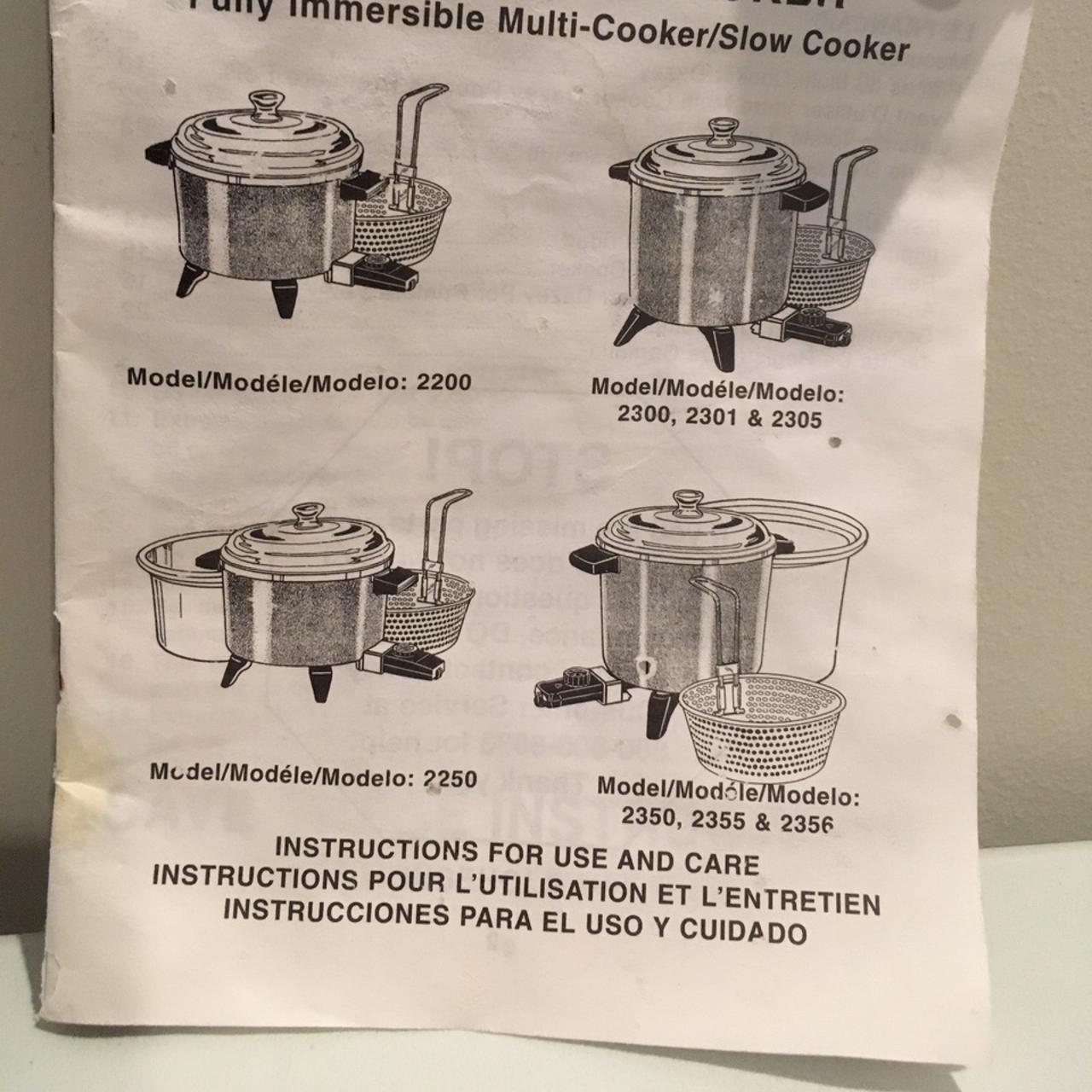 Double slow cooker - Lil Dusty Online Auctions - All Estate