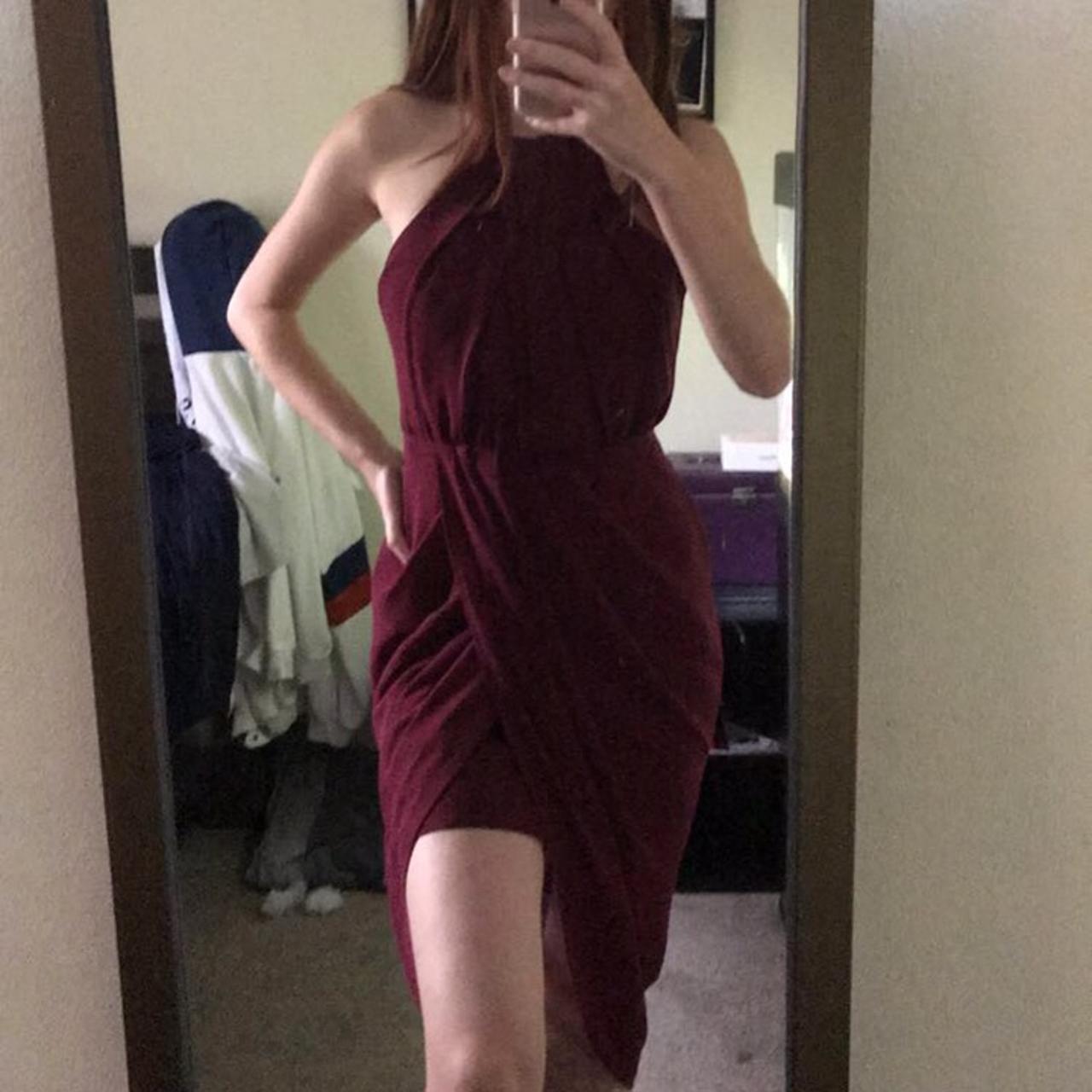 dotti maroon dress