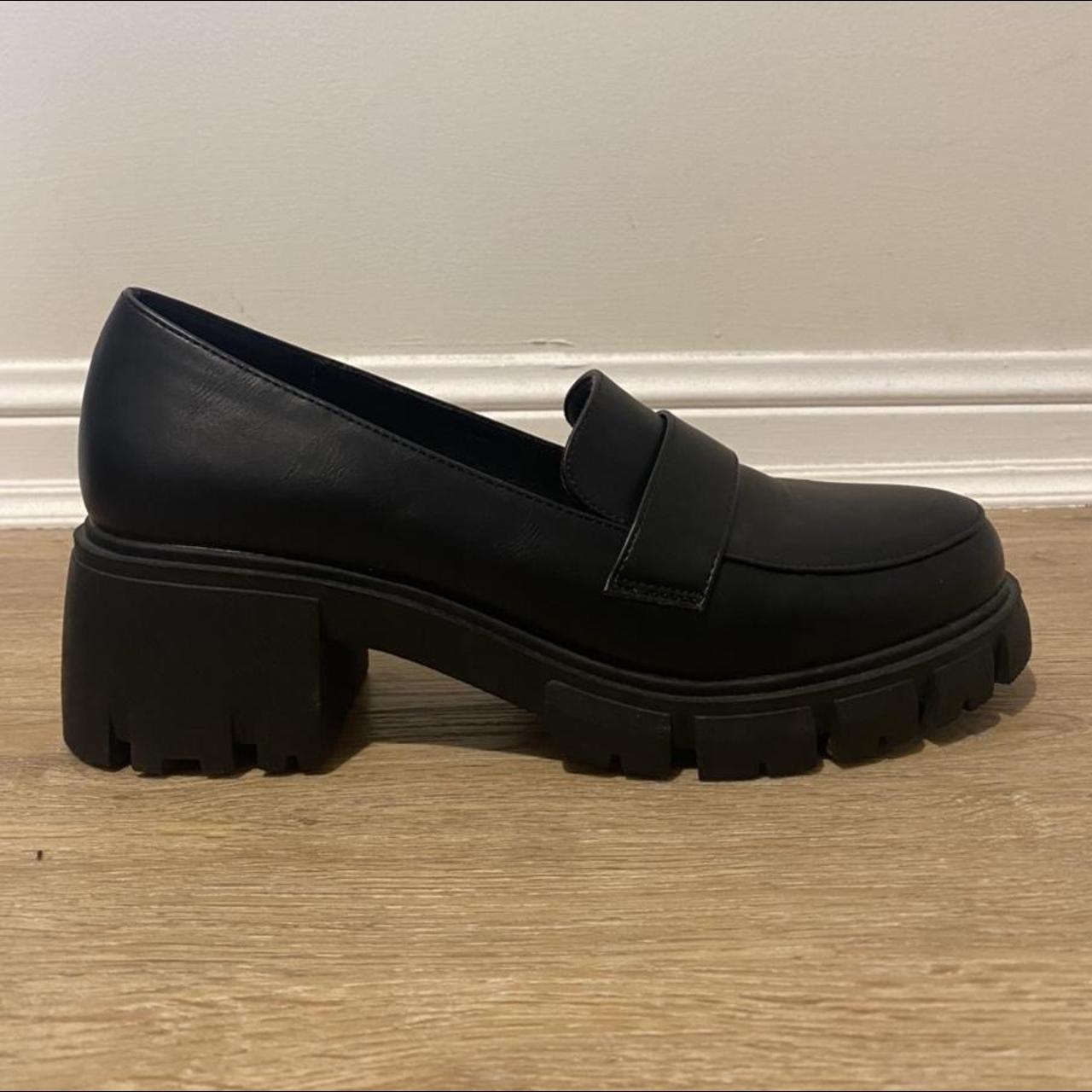 Rubi black platform loafers, never been worn perfect... - Depop