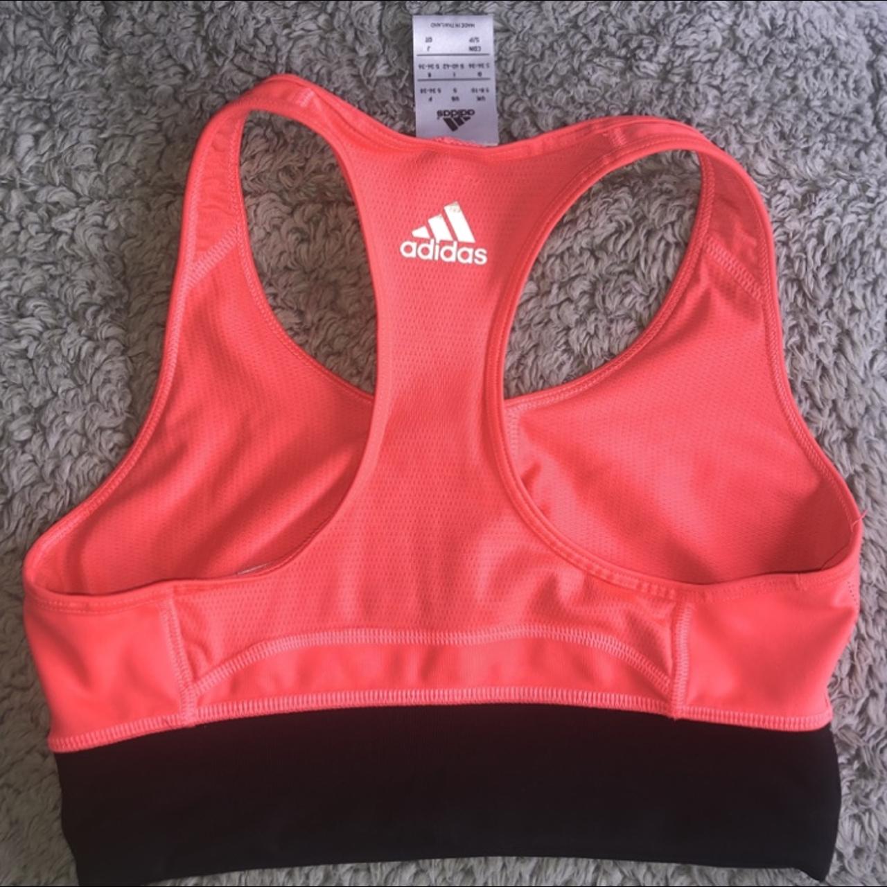 Pink and Black Adidas Set Sport Leggings & Sports... - Depop