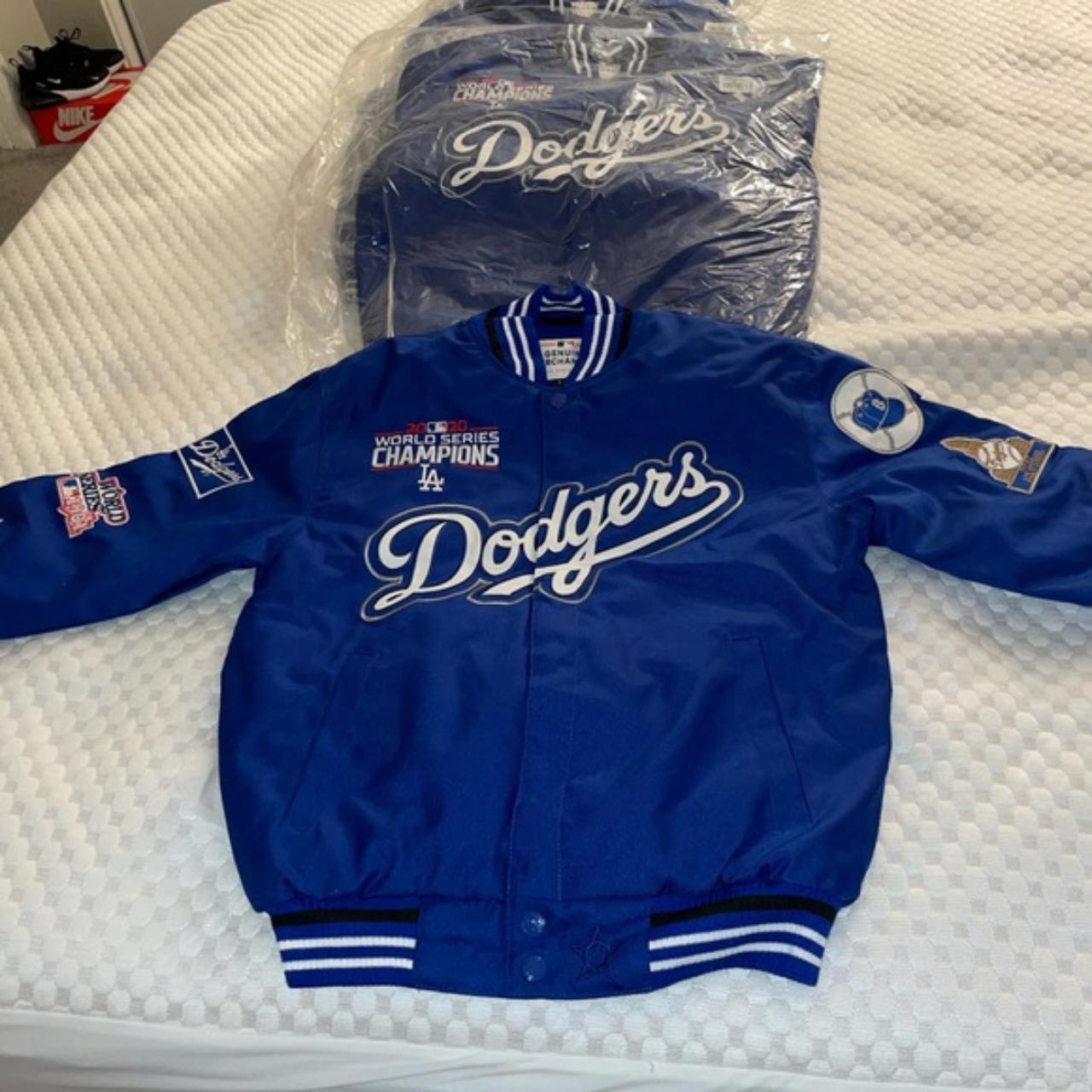 DODGERS 7X CHAMPIONS JACKET DODP03WS20GRY