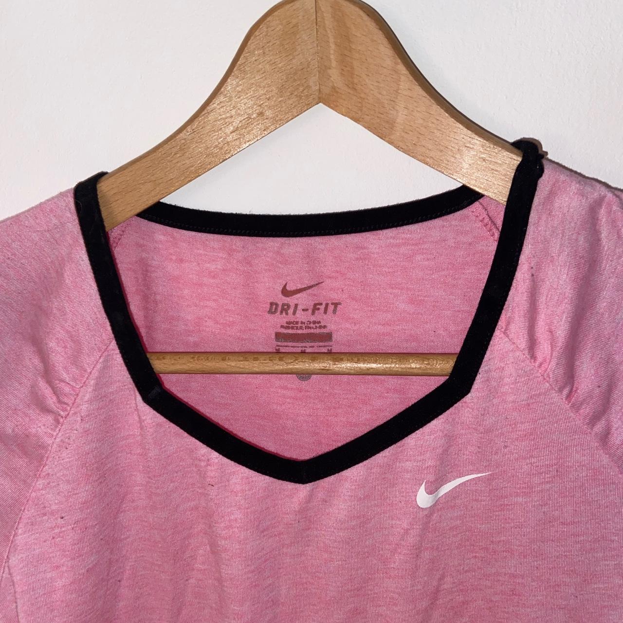 mens pink nike gym top