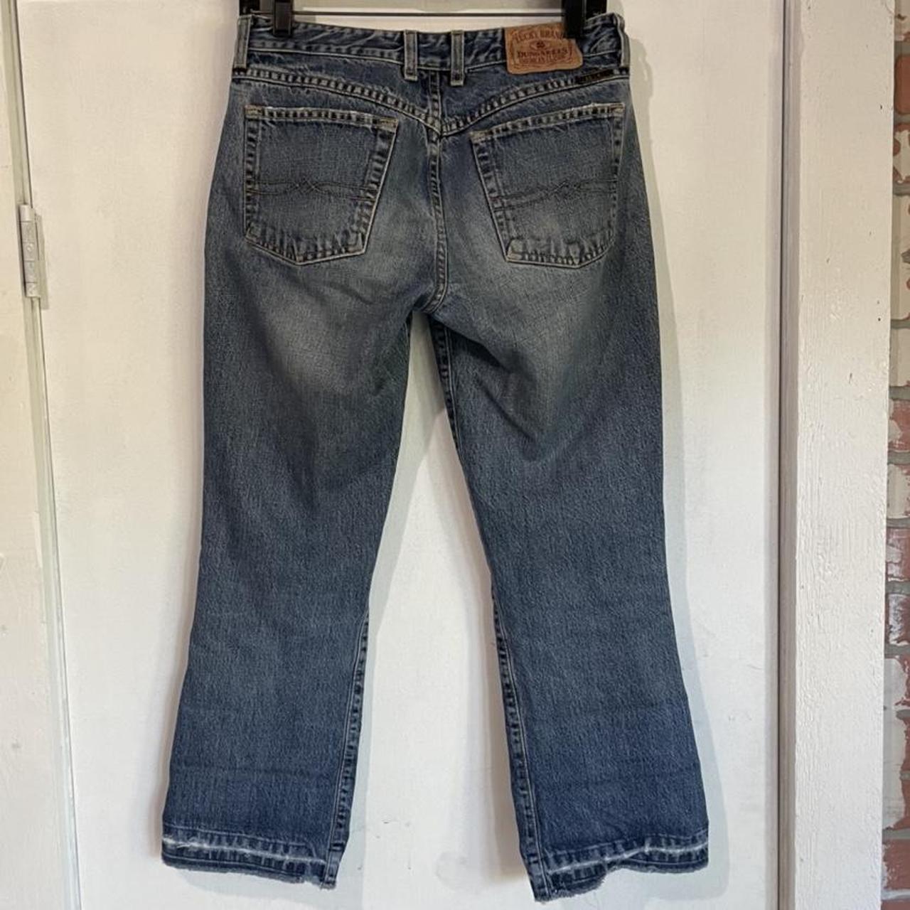 Lucky Brand Women's Blue Jeans | Depop