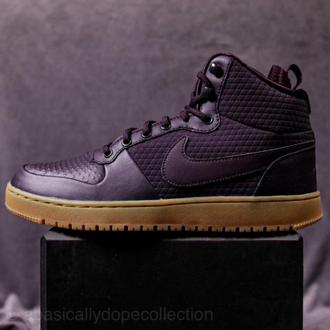 Nike ebernon mid winter burgundy hotsell