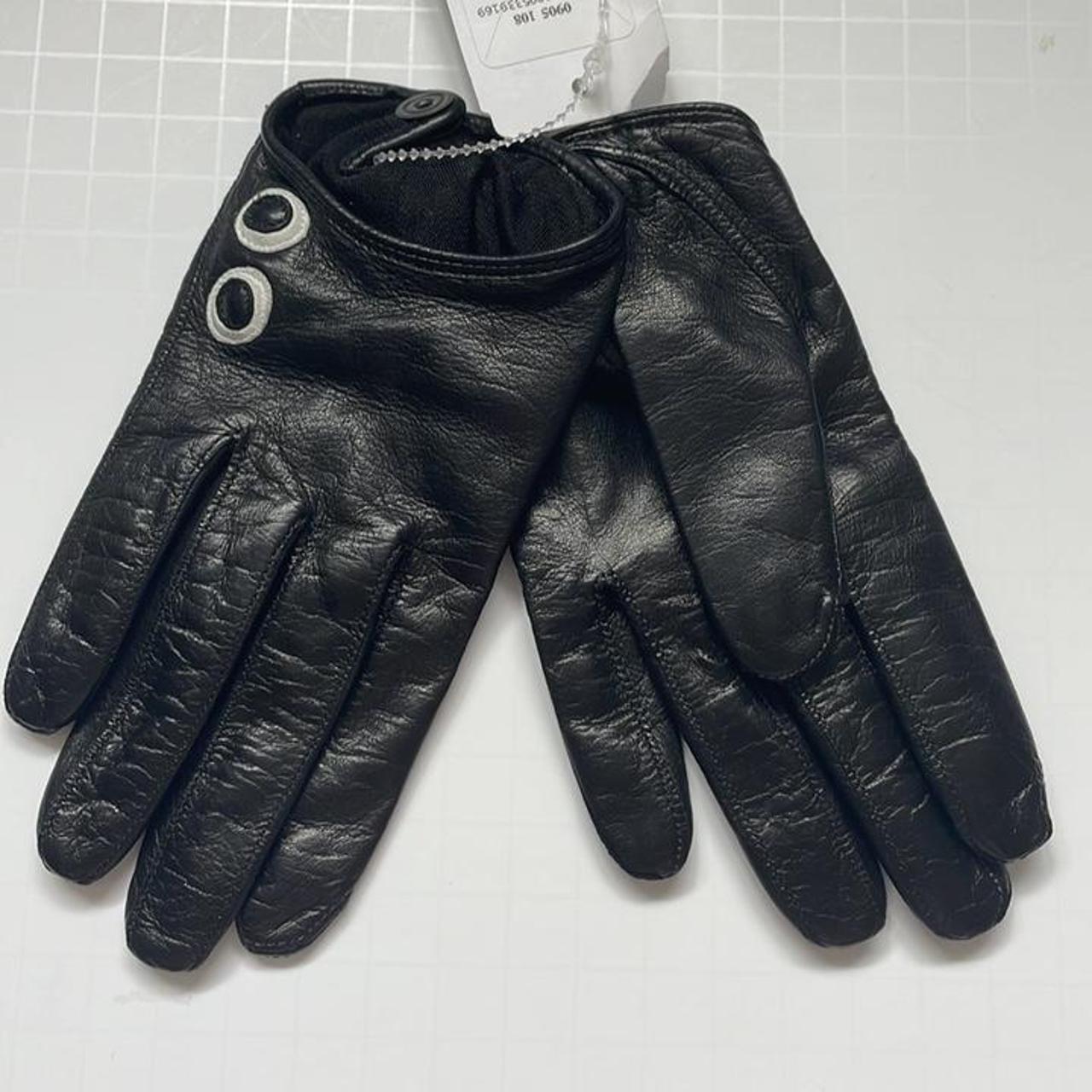 MAISON FABRE SASHA GLOVES WITH EYES. SIZE: 7. COLOR:... - Depop