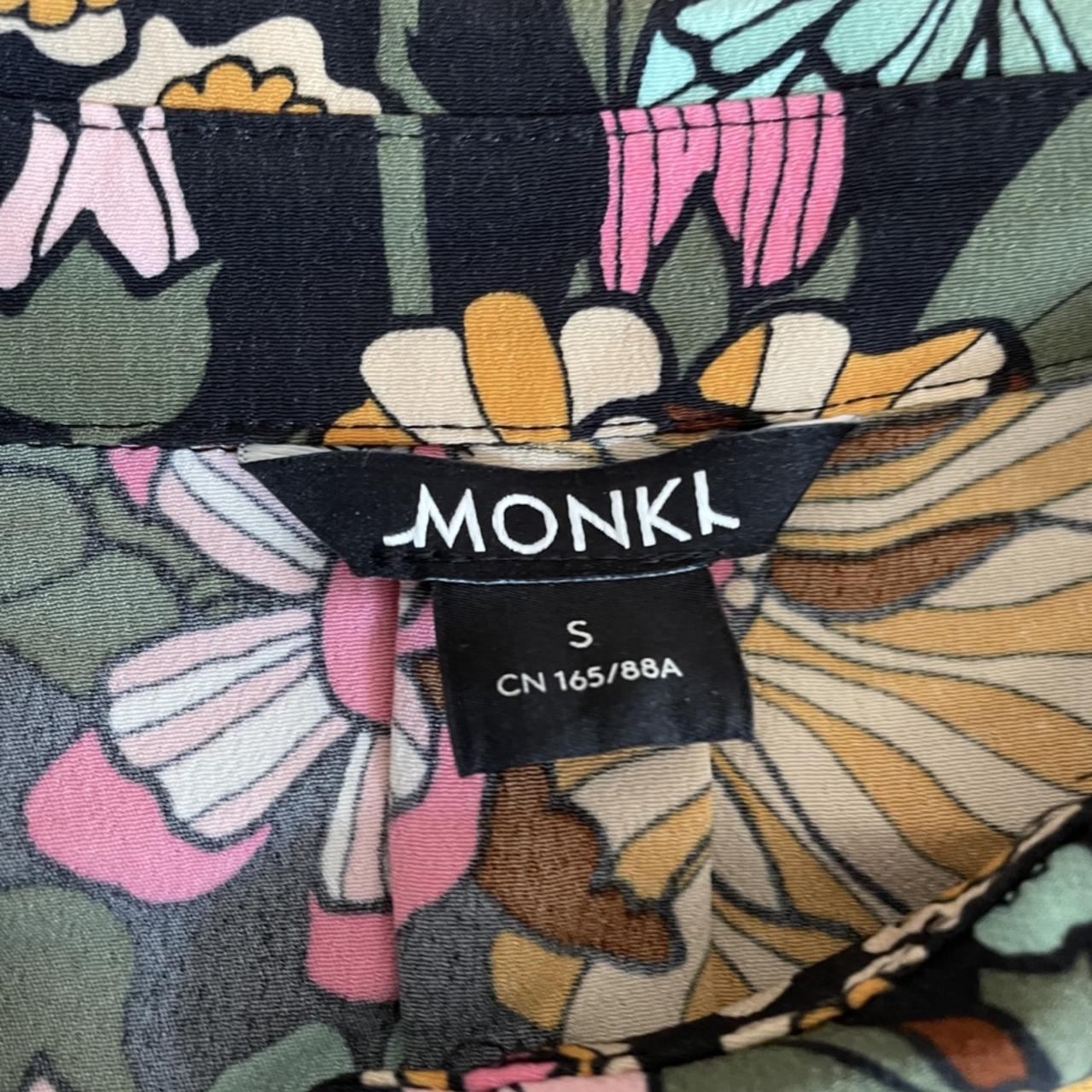 Monki Women's Black and Pink Shirt (3)