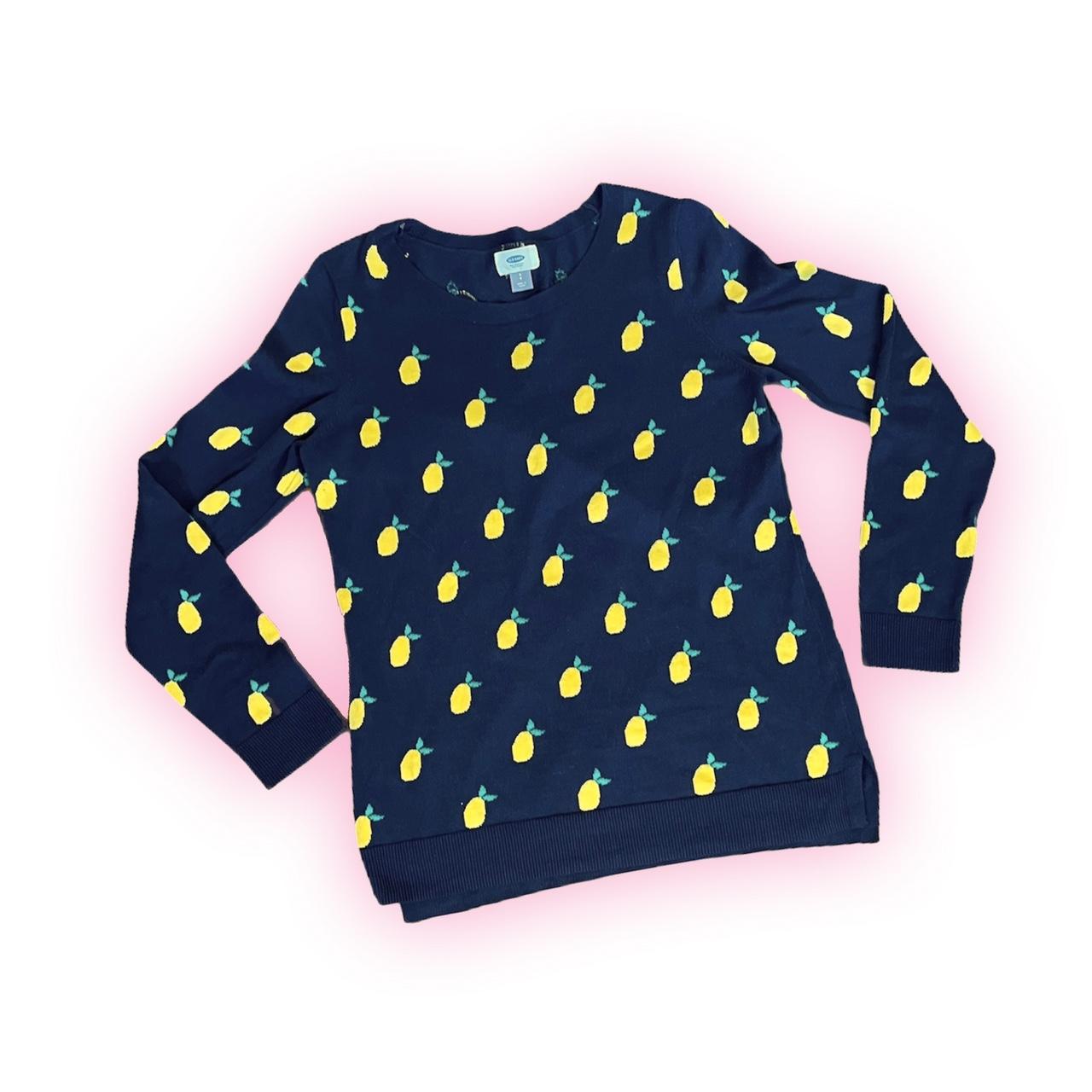 old navy lemon sweater