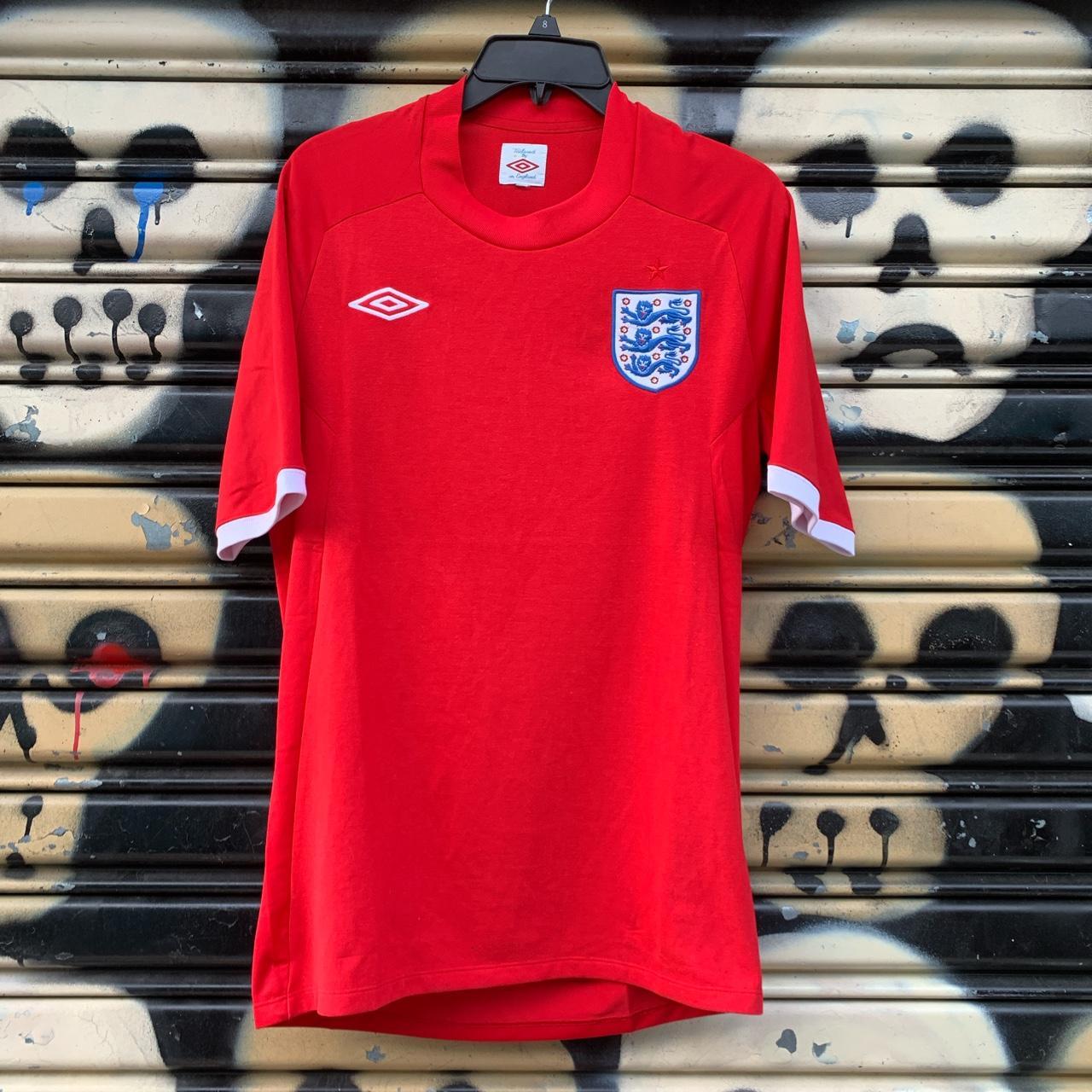 2010 World Cup Umbro England Away Youth Soccer Jersey 