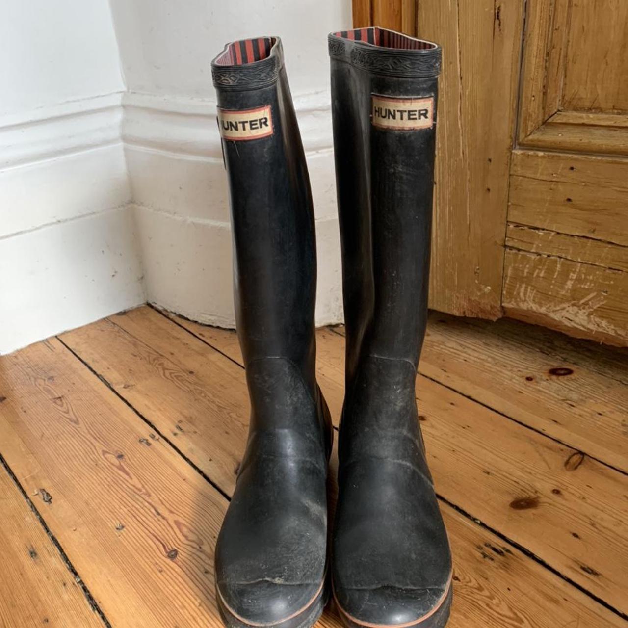 second hand hunter wellies