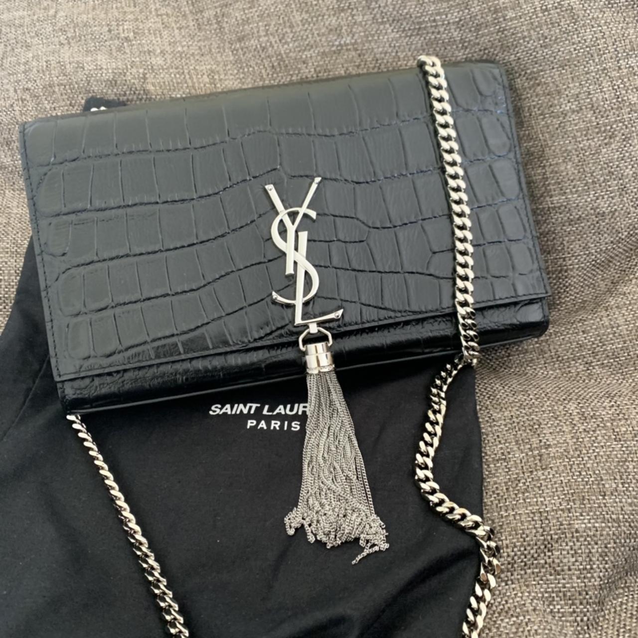 Saint Laurent Kate Medium Chain Bag Excellent - Depop