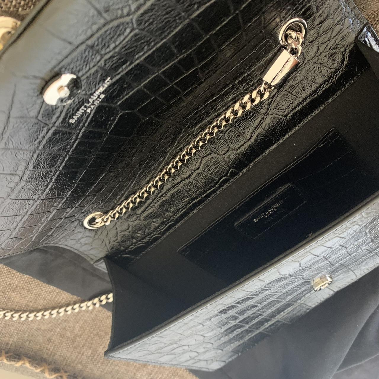 YSL Saint Laurent Kate Medium bag with gold - Depop