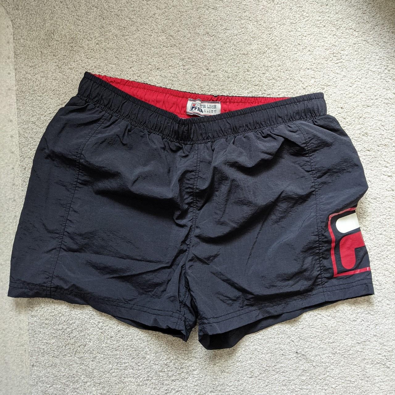 Fila Men's Black Shorts | Depop